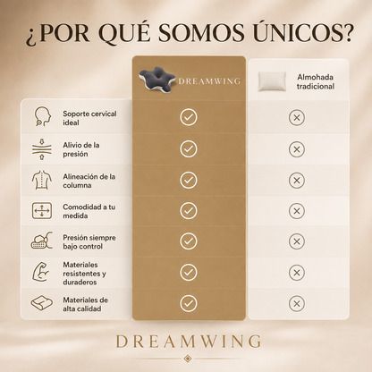 Almohada Ergonómica Viscoelástica Premium