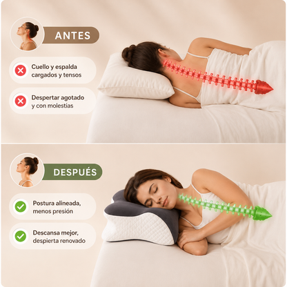 Almohada Ergonómica Viscoelástica Premium